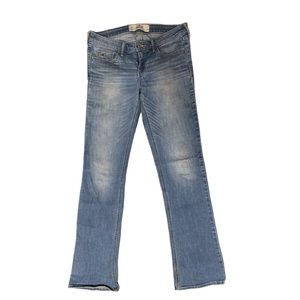 Hollister Flare Jeans size 5R Medium Wash